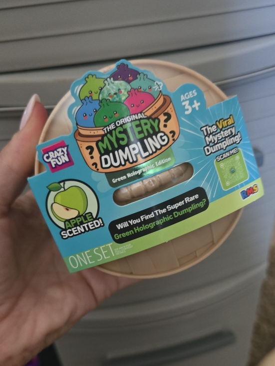 CRAZY FUN Other - Crazy Fun RMS Viral Mystery Dumpling Green Apple Scented Holographic Edition